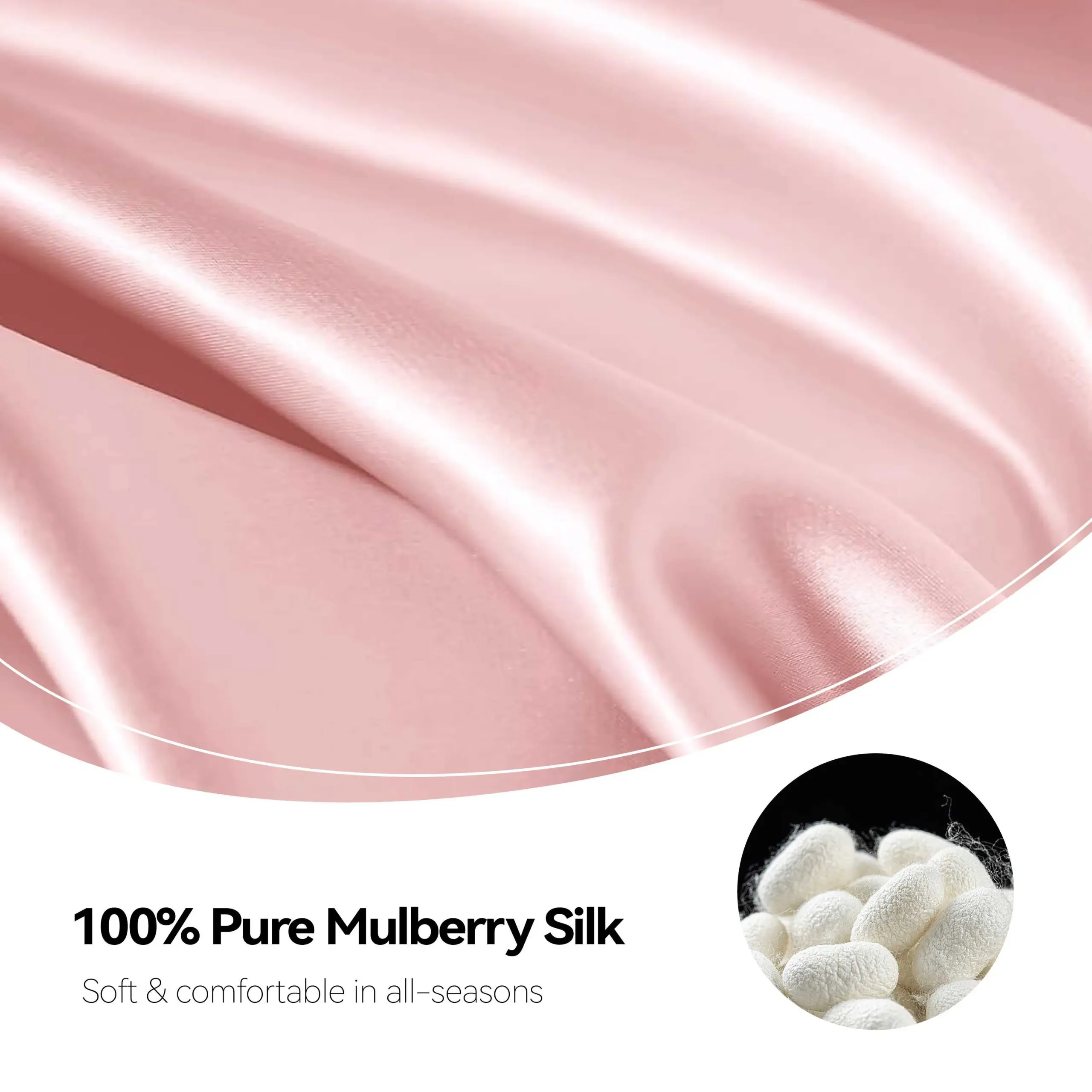 Mulbery Silk Bedsheets - Image 3